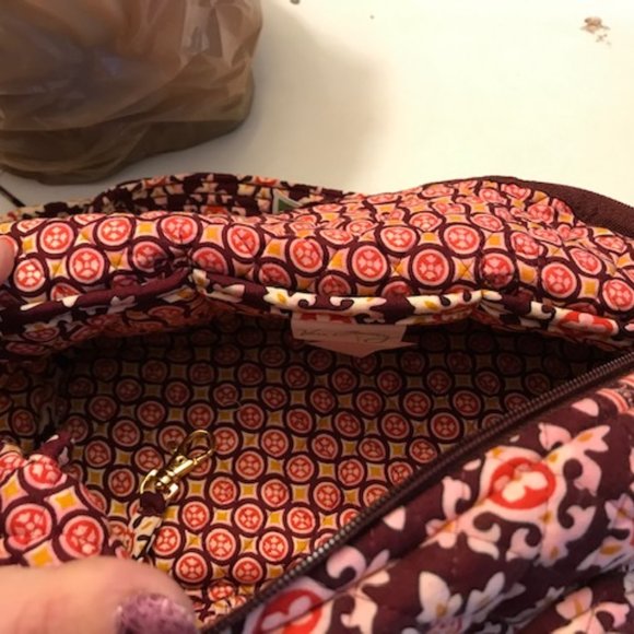 Vera Bradley Barrel Duffel Style Shoulder Bag - Picture 1 of 5